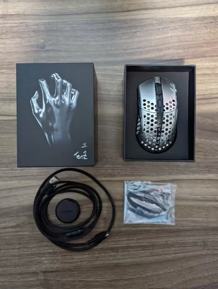 $400 Finalmouse Starlight Pro TenZ Wireless Mouse Small