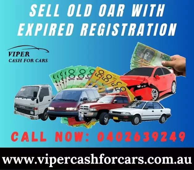 Sell Old Oar With Expired Registration
