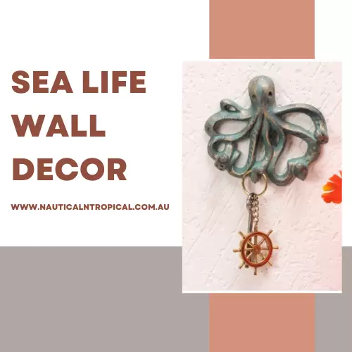 Enrich the Decor of Your Home With Sea Life Wall Decor