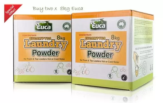 Buy 2x8kg Eucalyptus Laundry Powder Dishwashing Powder On LimitedTime Offer