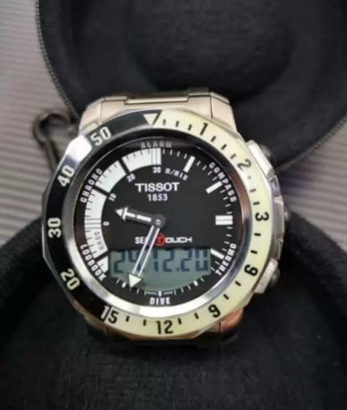 $700 Tissot sea touch dive watch
